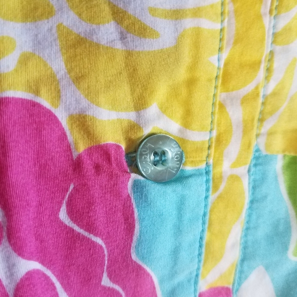 Lilly Pulitzer Vintage size 6 Capris. Like new. - Picture 5 of 6